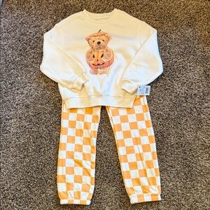 Target Kids Matching Set - White and Orange